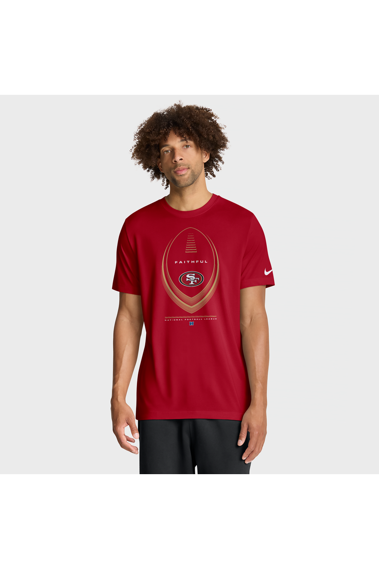 Men's Nike Scarlet San Francisco 49ers Legend Icon Dri-FIT T-Shirt, Main, color, Scarlet