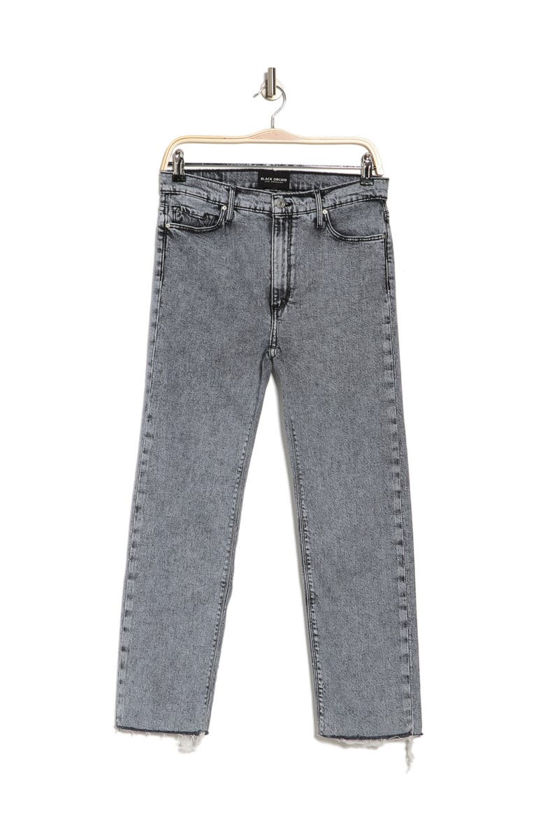 BLACK ORCHID Brooke Straight Crop Denim Jeans, Alternate, color,