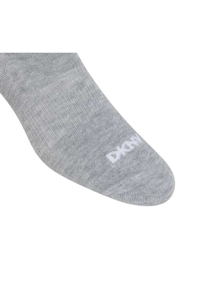 DKNY 6-Pack Liner Socks, Alternate, color, Grey/ Blue