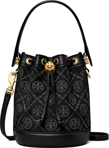 【Tory Burch】Mini T Monogram Bucket Bag バケットバッグ Tory Burch Mini T-Monogram Bucket Bag | Nordstrom