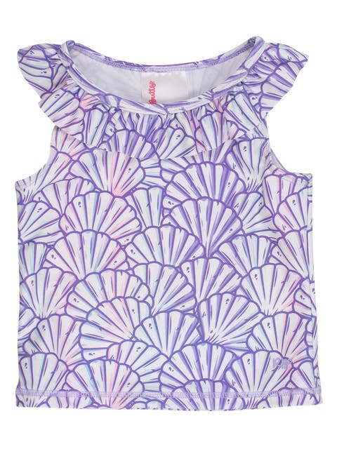 Girls Active Ruffle Tank Top