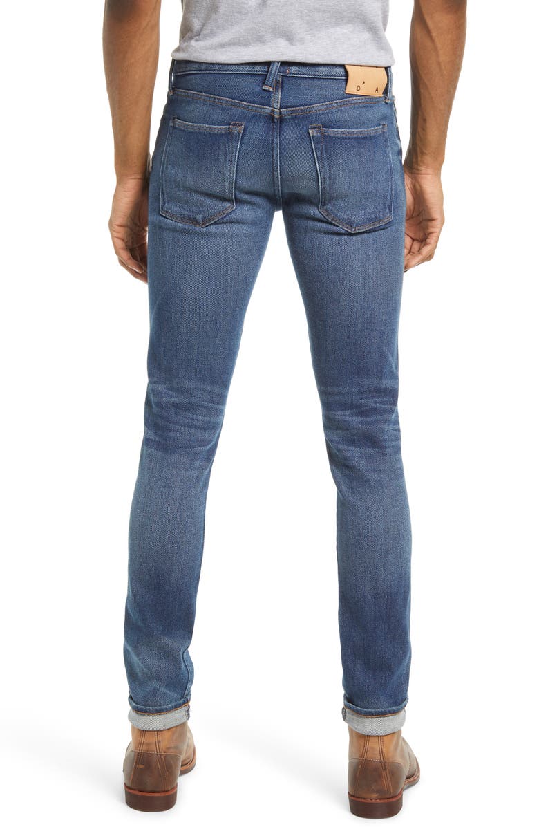 HIROSHI KATO The Pen Slim 11.5-Ounce Stretch Selvedge Jeans, Alternate, color,