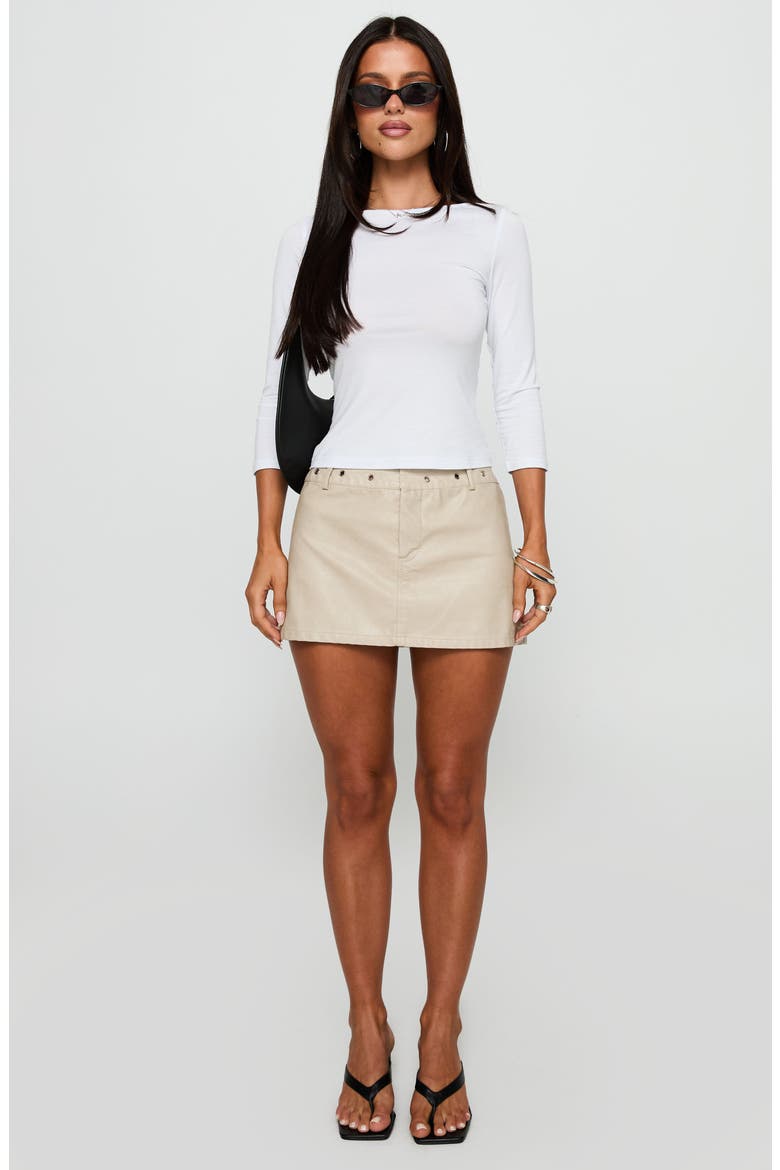 Alouette Boat Neck Top, Alternate, color, WHITE
