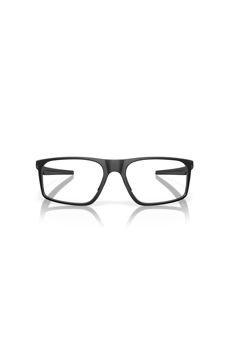 56mm Rectangle optical glasses, Alternate, color, Black