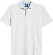 johnnie-O Thatcher Stripe Cotton Blend Polo