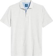 johnnie-O Thatcher Stripe Cotton Blend Polo