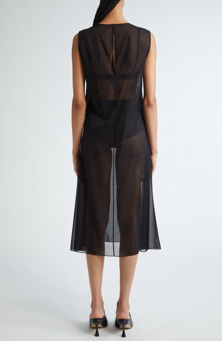 Peter Do Sheer Shift Dress, Alternate, color,