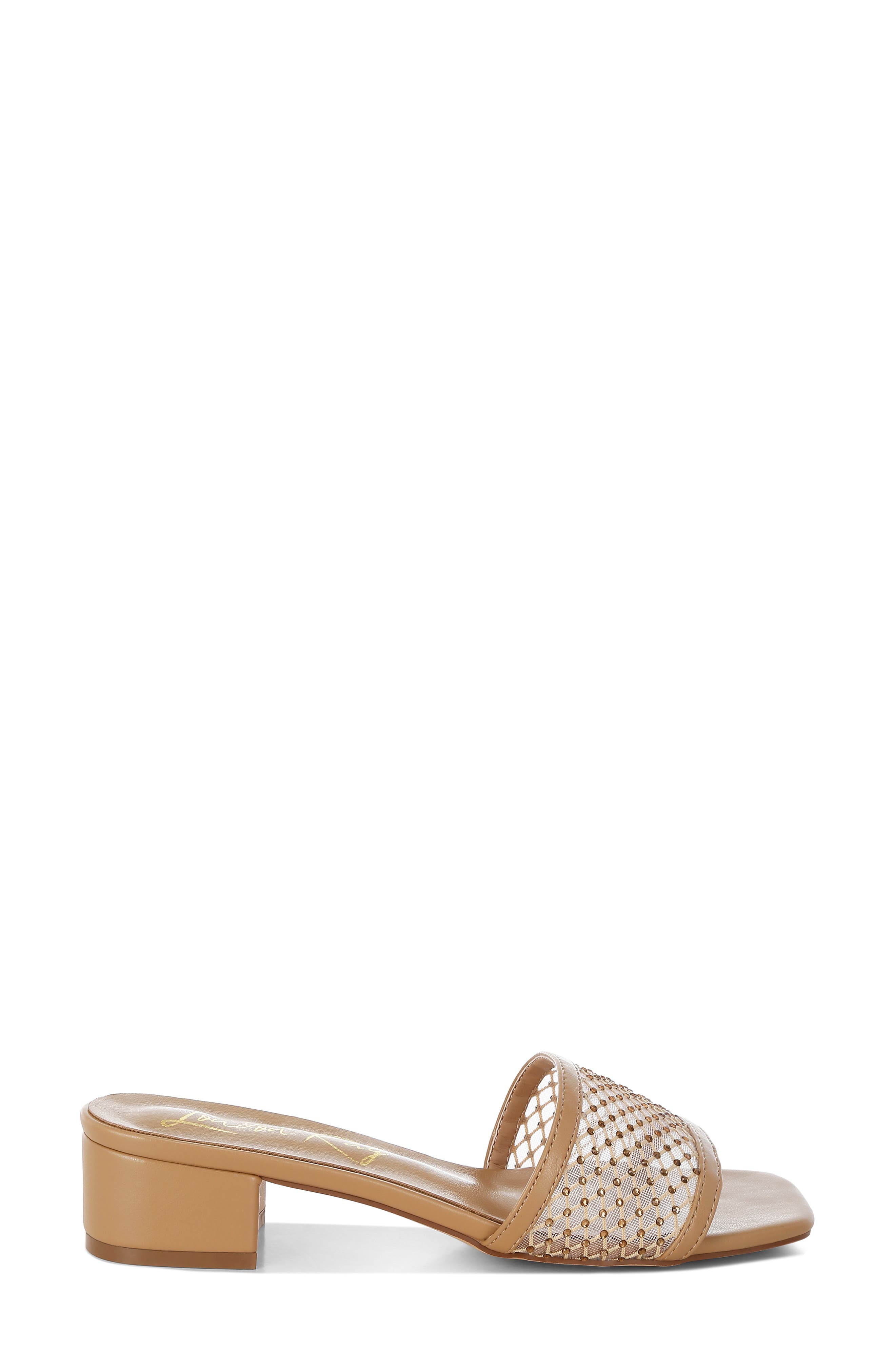 LONDON RAG Kenzia Rhinestone Studded Sandal, Alternate, color, 