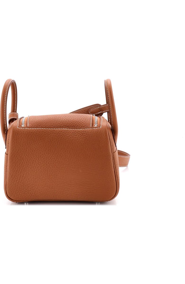 Pre-Owned Hermes Lindy Bag Clemence Mini, Alternate, color, Gold