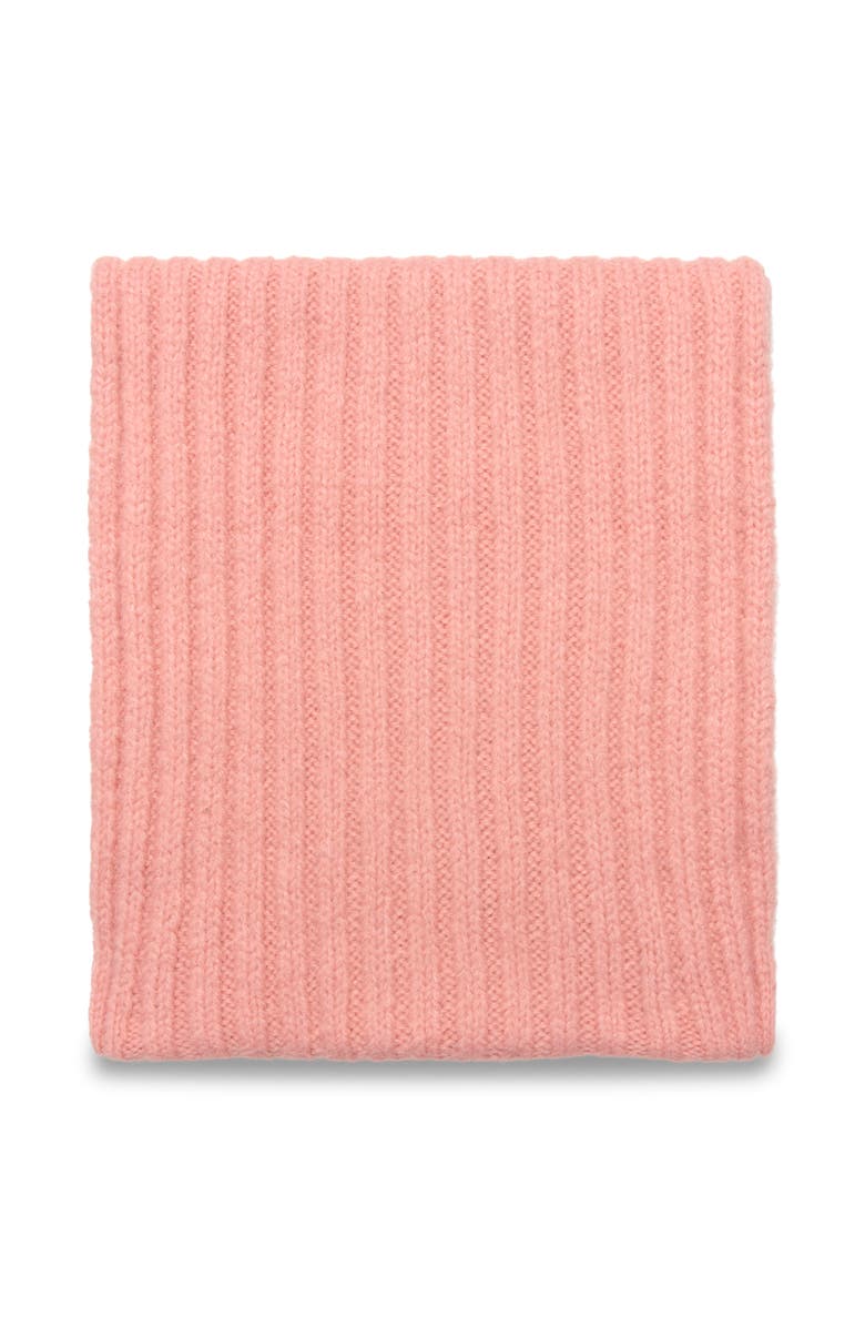 Kaffe KAdena Chunky Rib Knit Long Scarf, Alternate, color, Ash Rose Melange