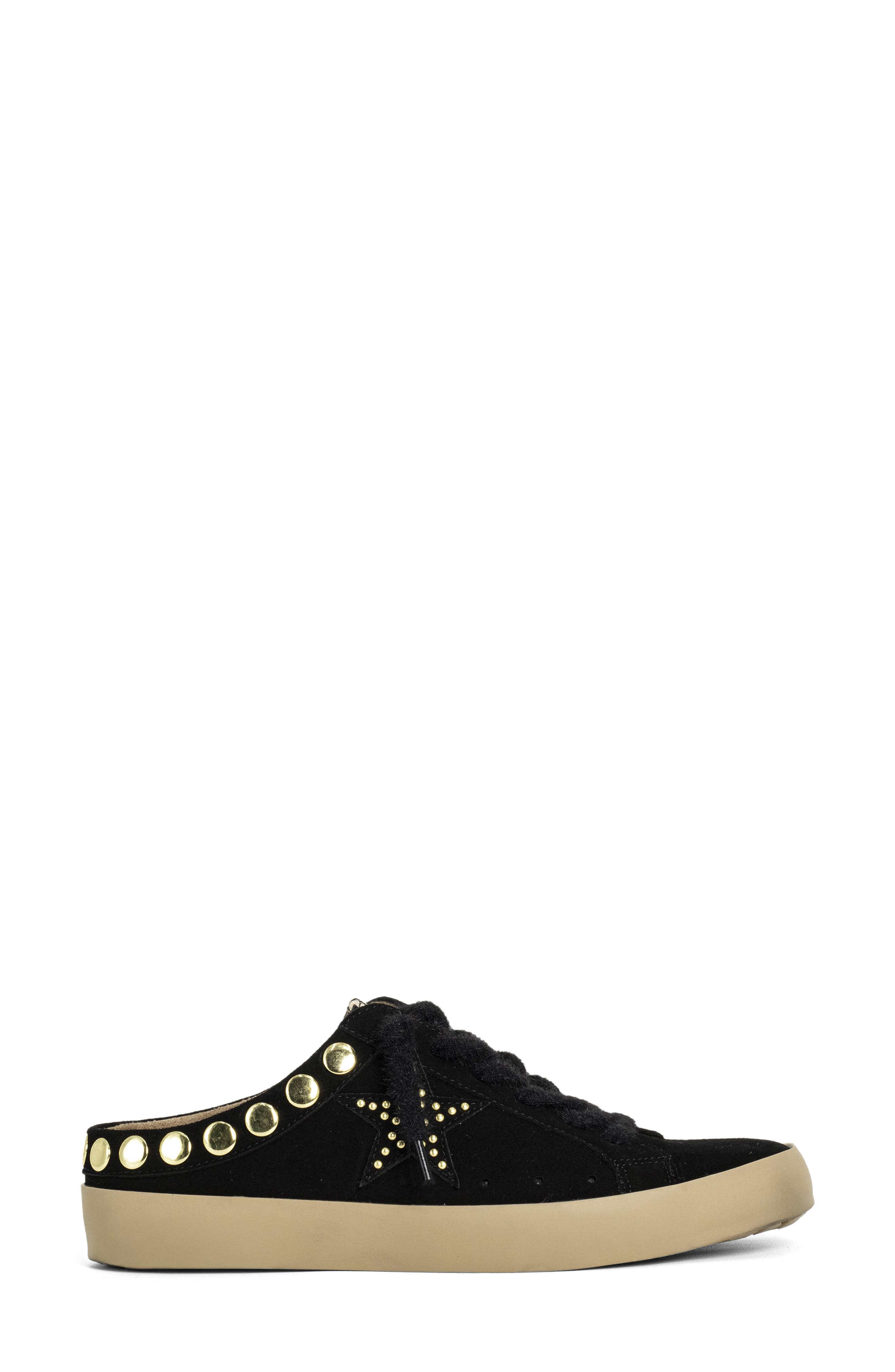 SHUSHOP Pia Studded Sneaker Mule, Alternate, color, 