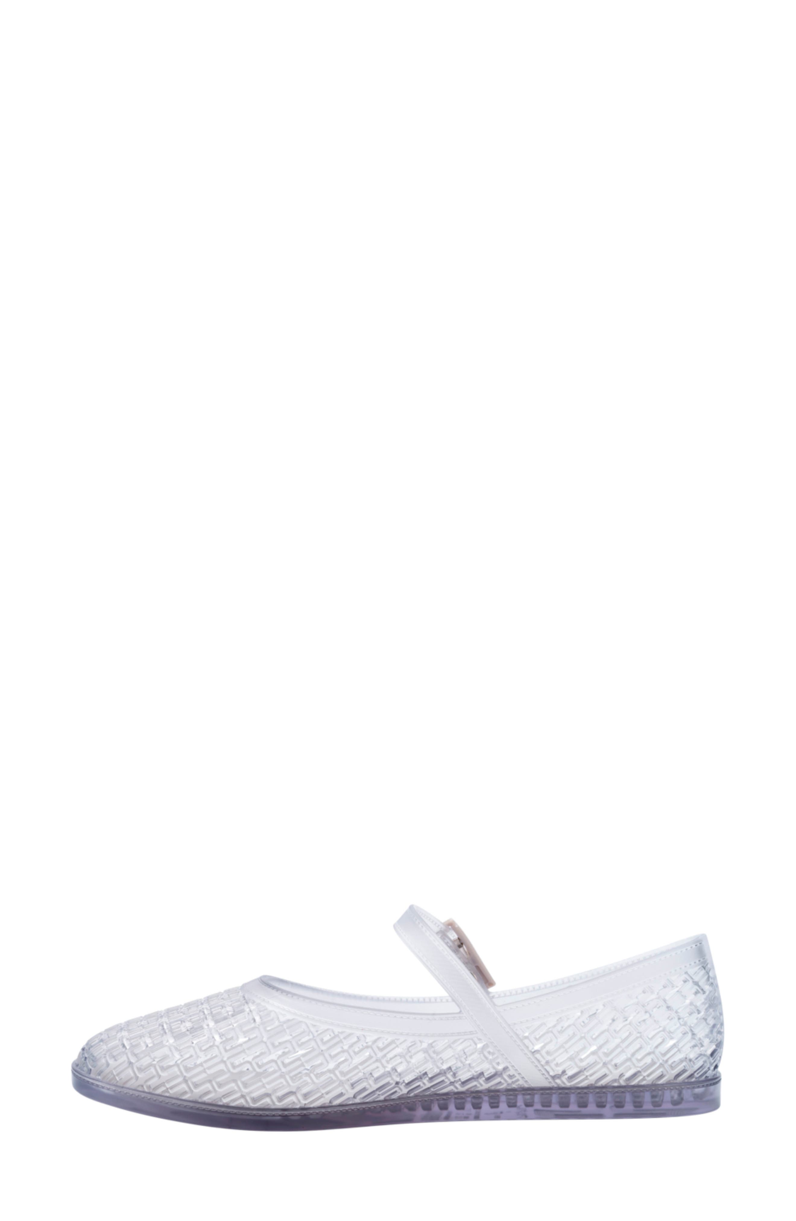 Harper Mary Jane Jelly Flat, Alternate, color, CLEAR