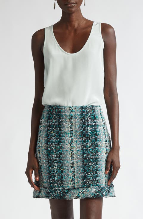 Silk Crêpe de Chine Tank