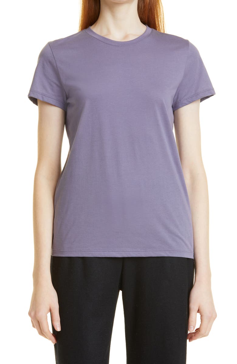 Vince Essential Crewneck Top, Main, color,
