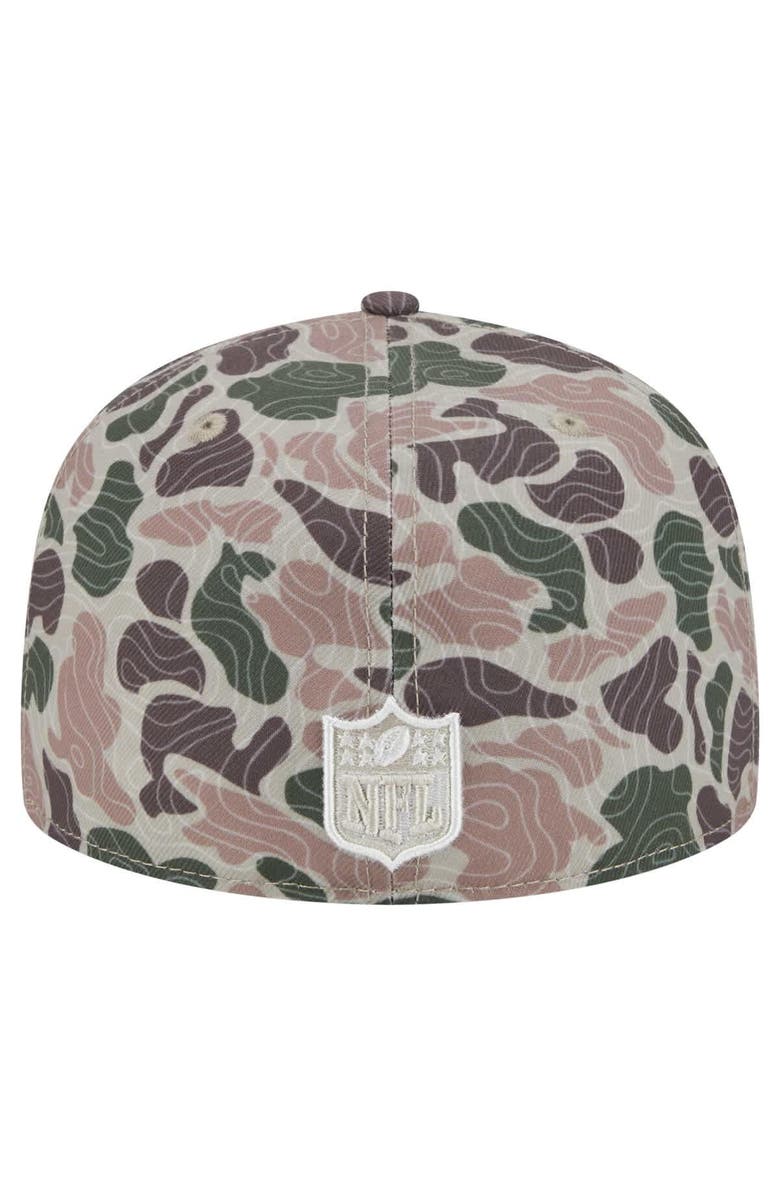 New Era Men's New Era Los Angeles Chargers Geo Camo 59FIFTY Fitted Hat, Alternate, color, Camo