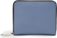 AllSaints Lena Hex Leather Zip Wallet
