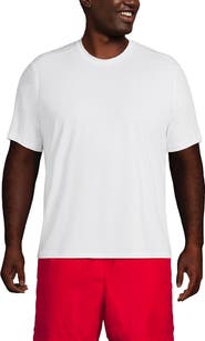 Lands' End Short Sleeve Swim Tee Rash Guard