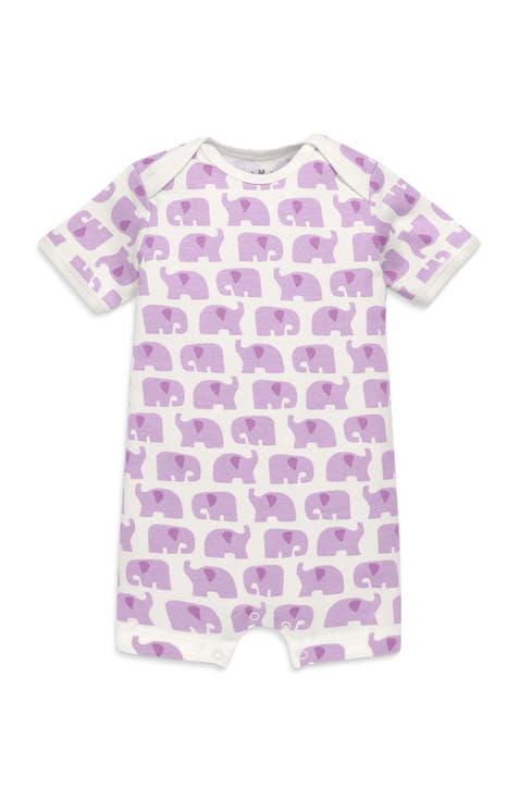 Organic Animal Friends Babysuit Shortie