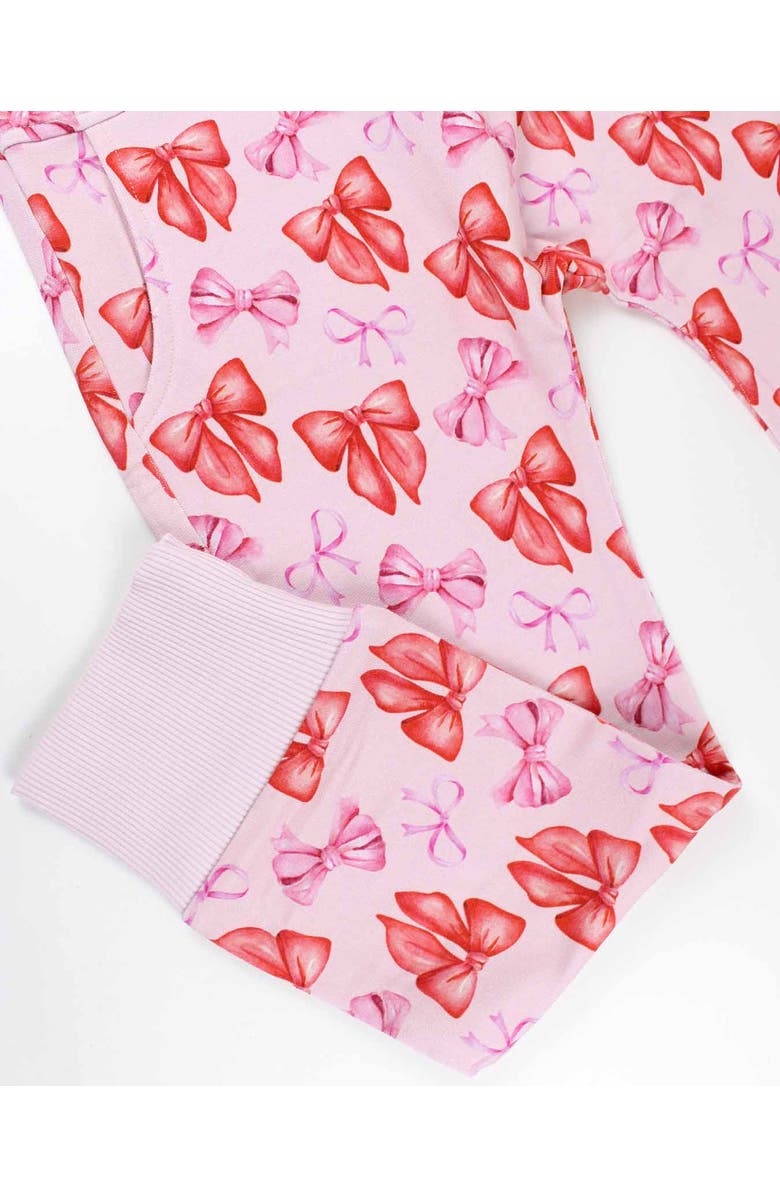 Lev Baby Catalina Bow Jogger, Alternate, color, Pink