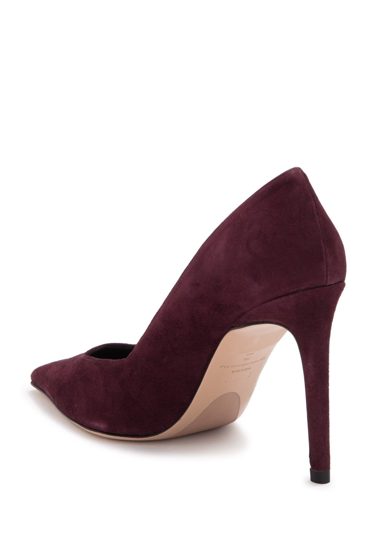 Schutz Guinewer Suede Stiletto Pump, Alternate, color, 