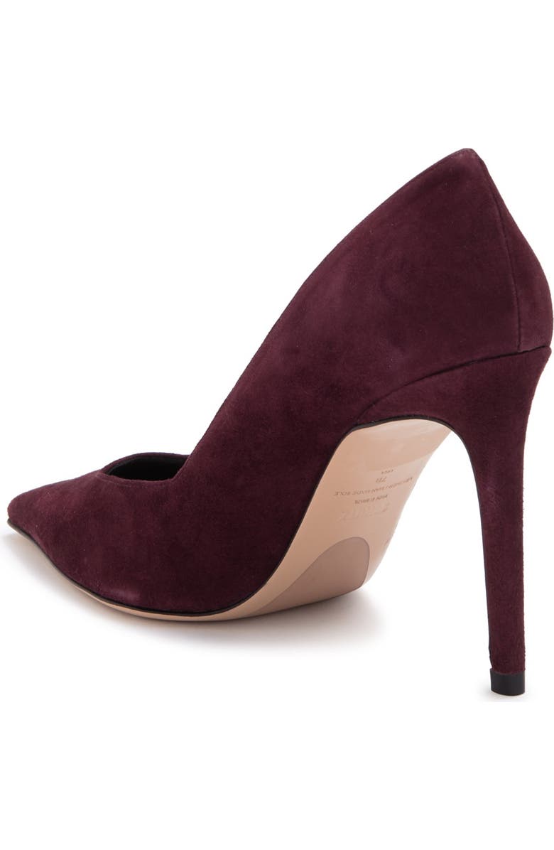 Schutz Guinewer Suede Stiletto Pump, Alternate, color,