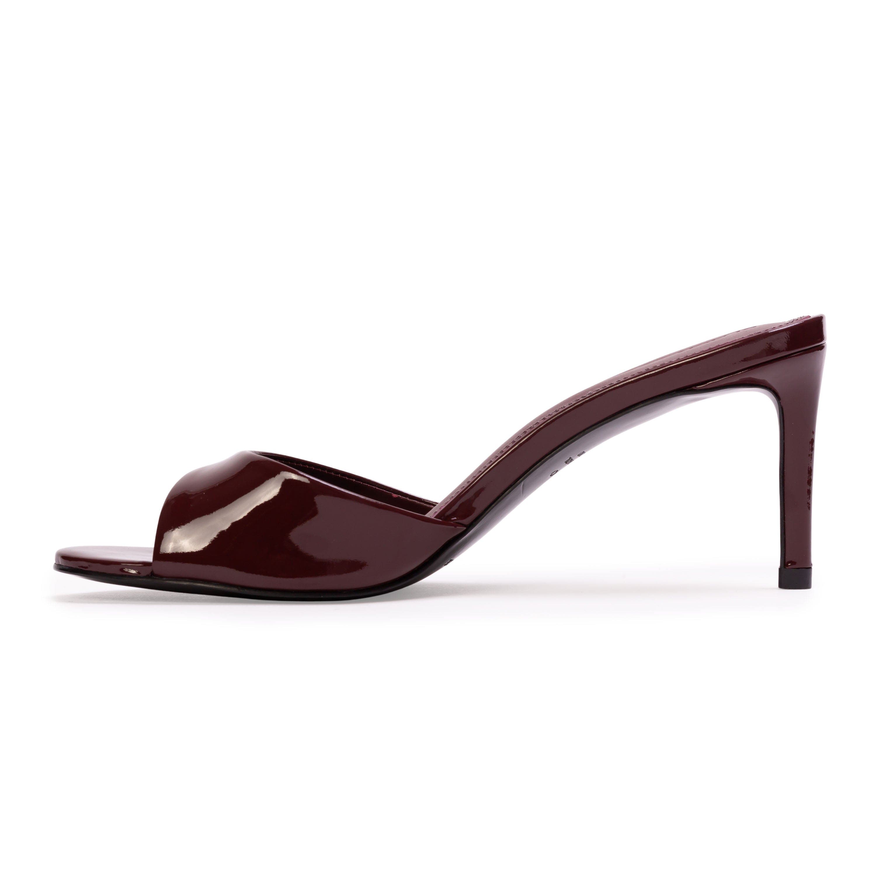Freddie 65 Patent Mule, Alternate, color, Ruby Patent Leather