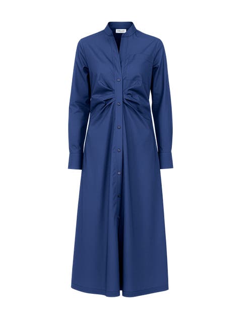 Genny  Long sleeve shirt dress