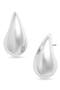 Polished Teardrop Stud Earrings