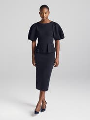 The Fold Nocara Sculpt Knit Dress