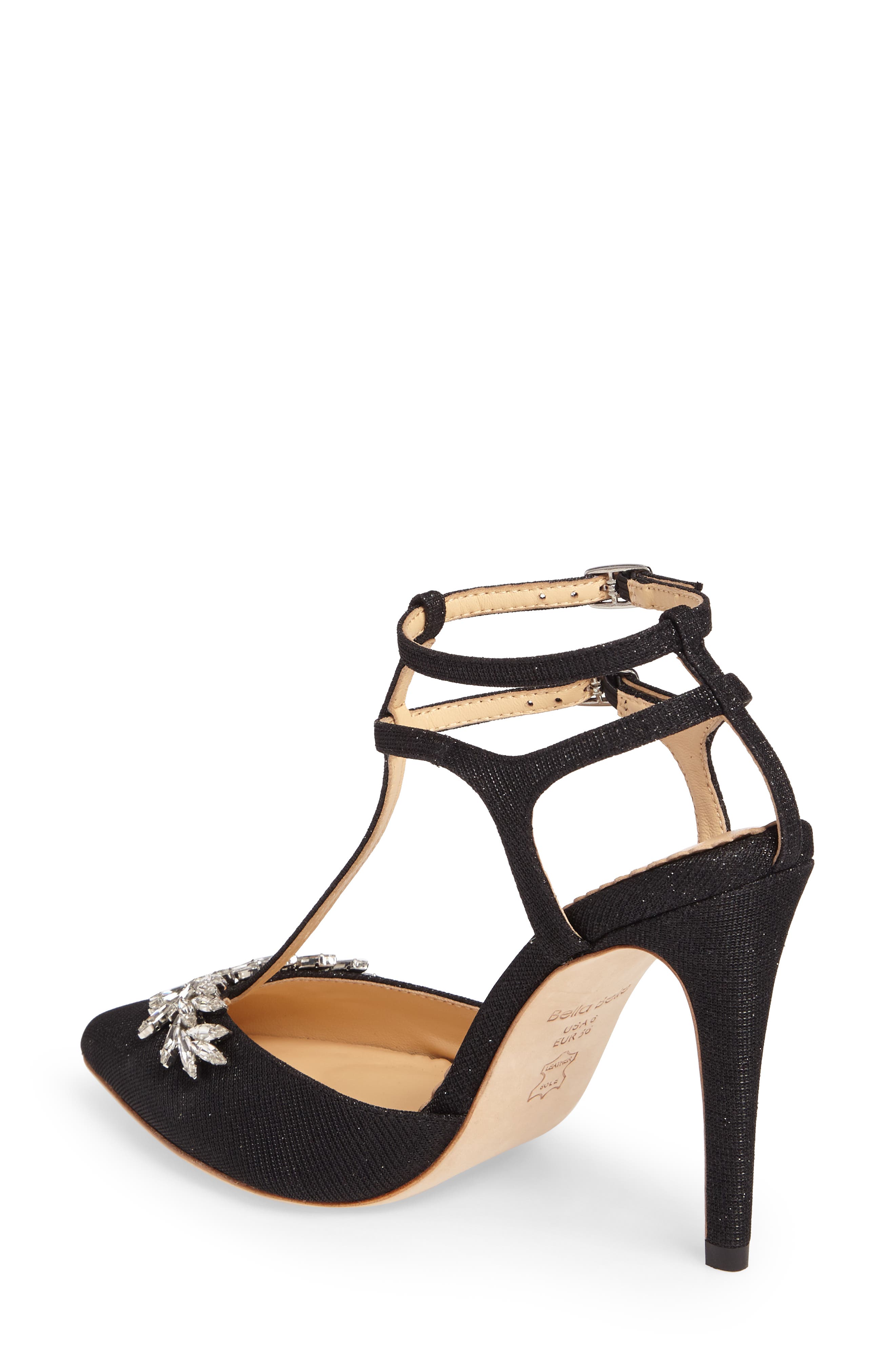 Bella Belle Payge Embellished T-Strap Pump, Alternate, color, 