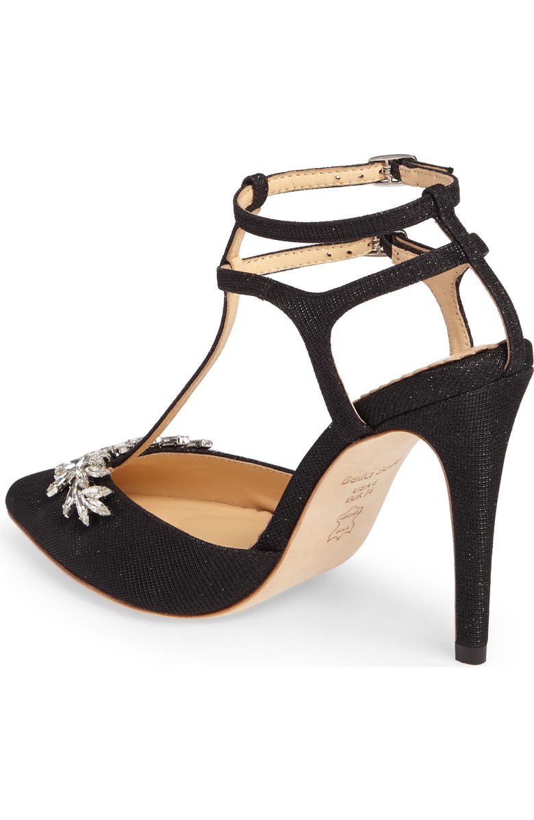 Bella Belle Payge Embellished T-Strap Pump, Alternate, color,