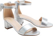 Tulleen Satin Banded Block Heels