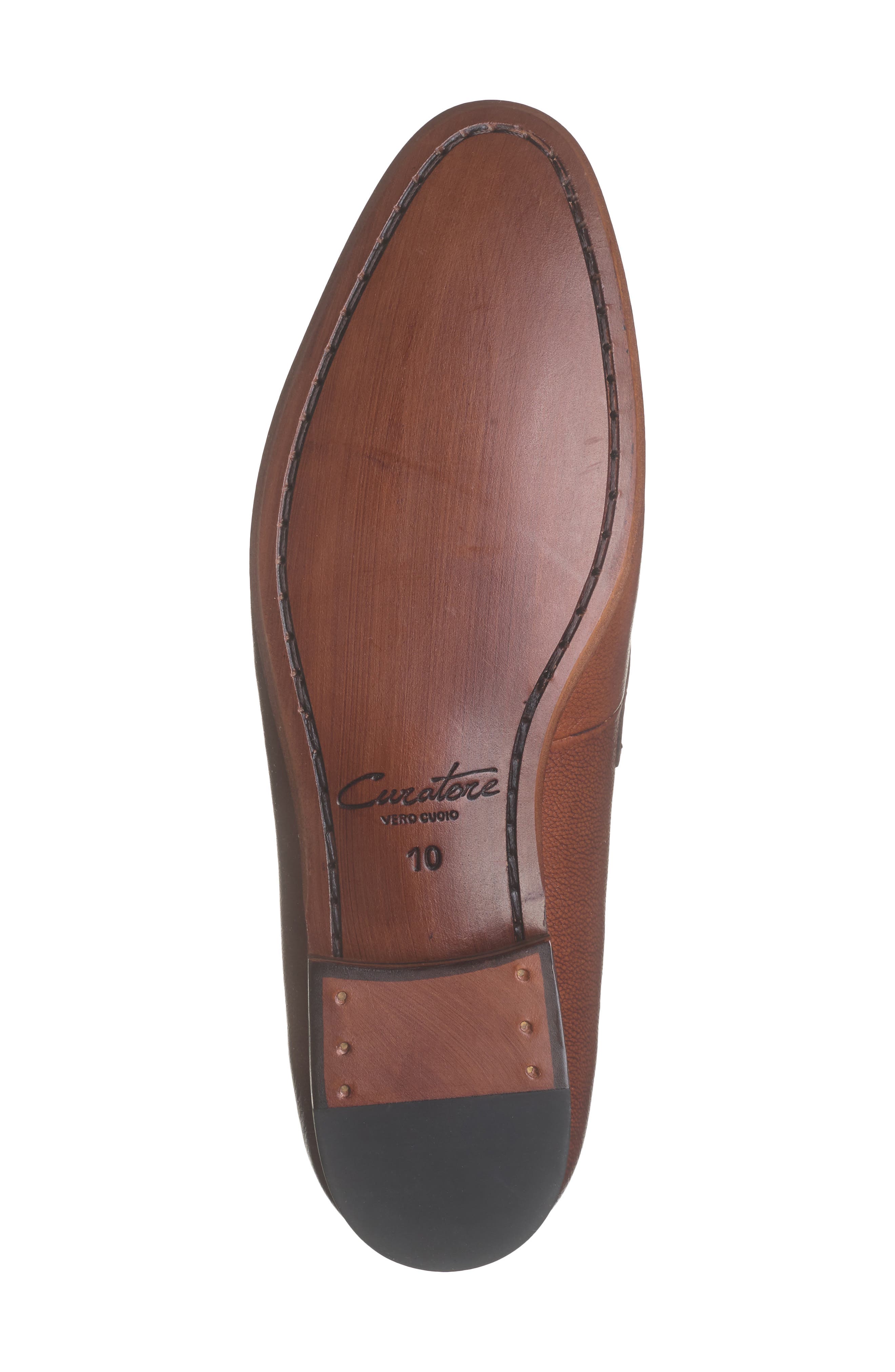 Caricato Penny Loafer, Alternate, color, TAN