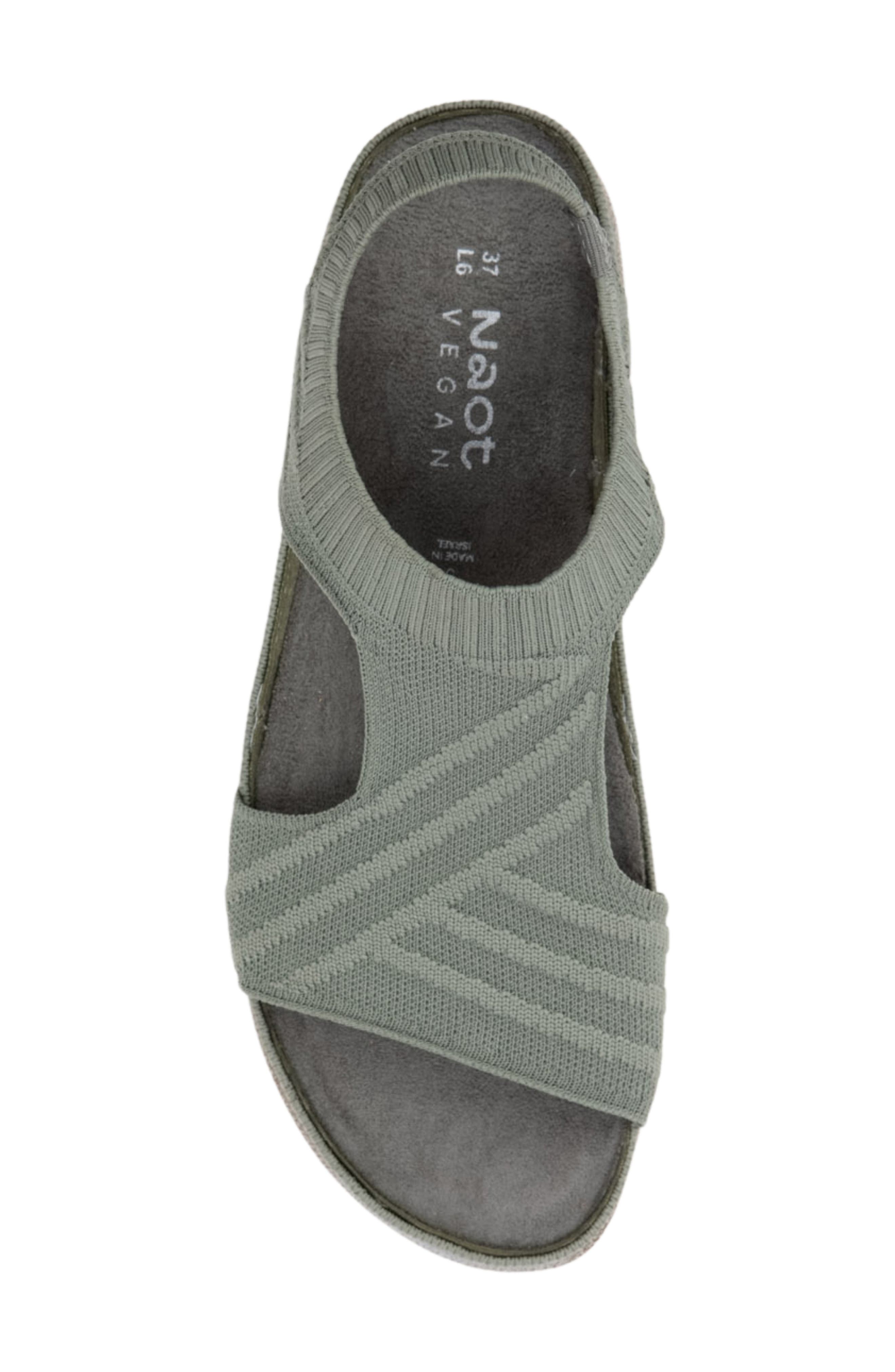 Kawhia Sandal, Alternate, color, SAGE KNIT