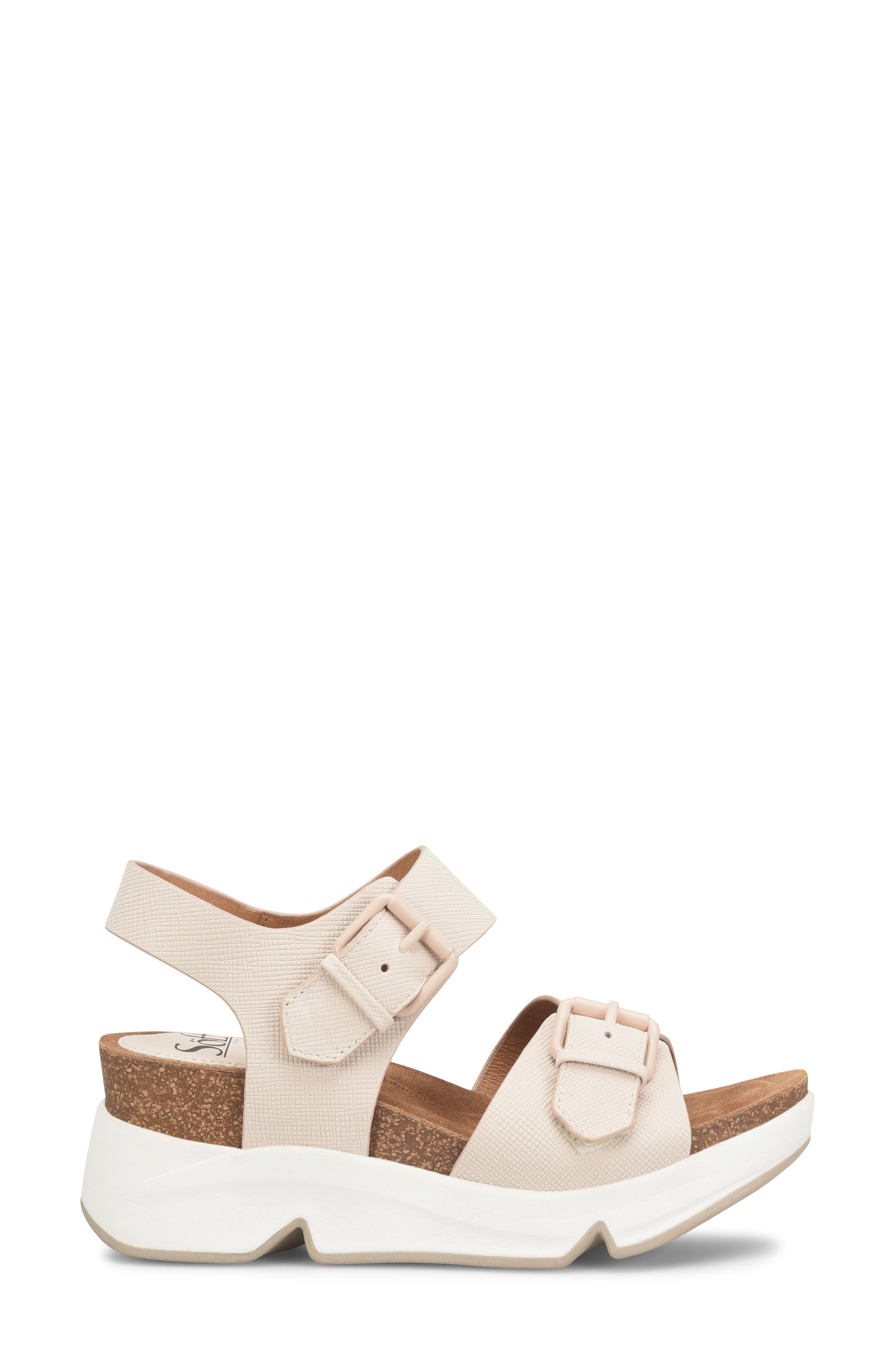 Söfft Castello Wedge Sandal, Alternate, color, 