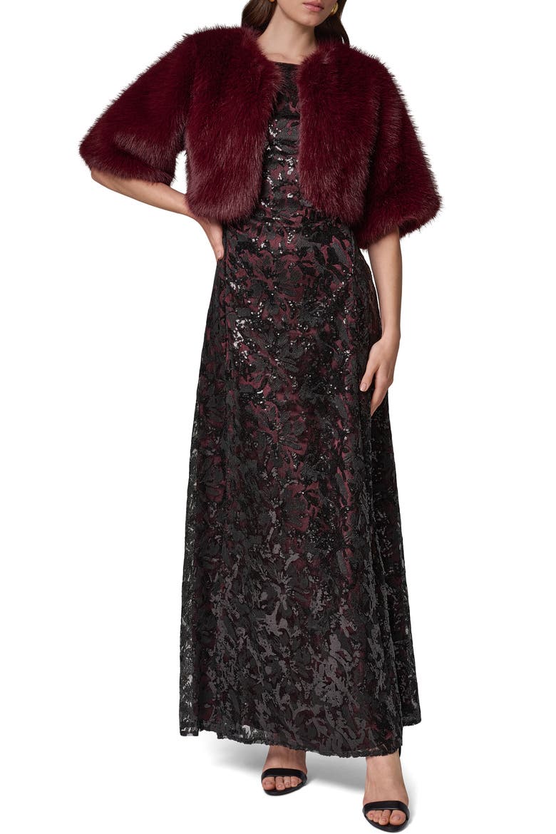 Faux Fur Shrug, Alternate, color, 649