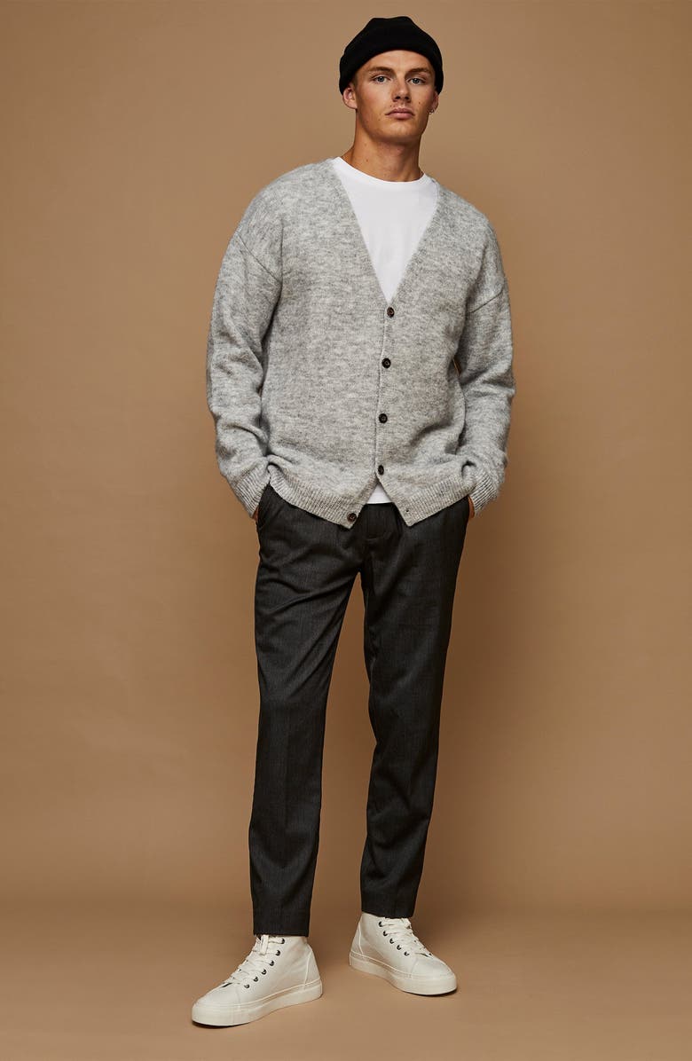 Topman Crop Drawstring Pants, Alternate, color,