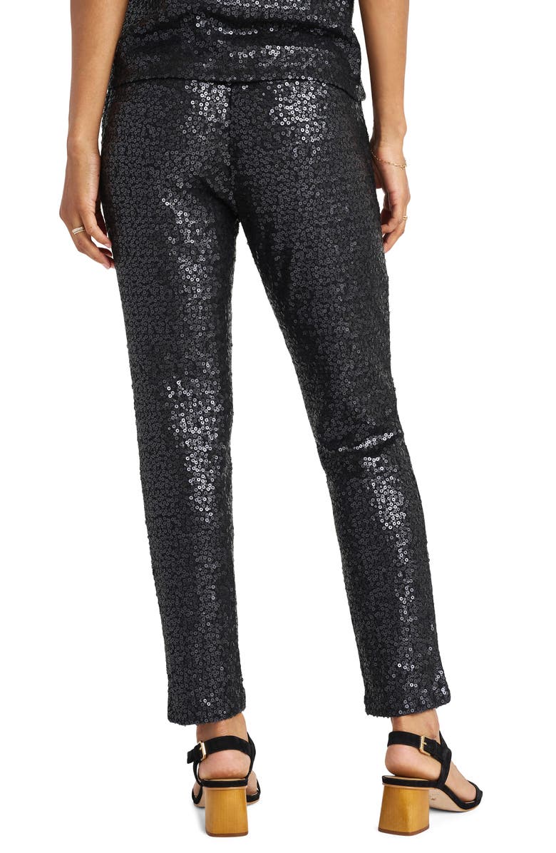 Splendid Oxford Sequin Pants, Alternate, color, 