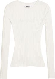 Desigual Long Sleeve Rib T-Shirt