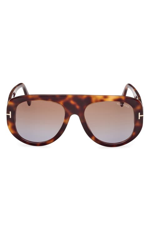 Cecil 55mm Pilot Sunglasses