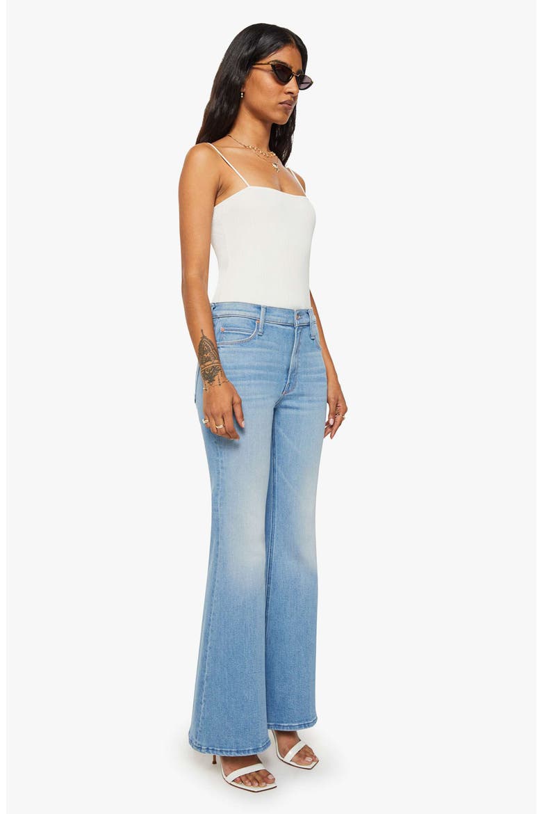 Lil' Doozy High Waist Flare Jeans, Alternate, color, ROOM SERVICE