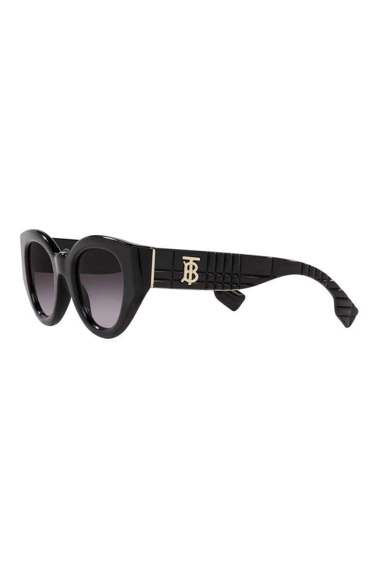 Briar 47mm Gradient Small Phantos Sunglasses, Alternate, color, BLACK