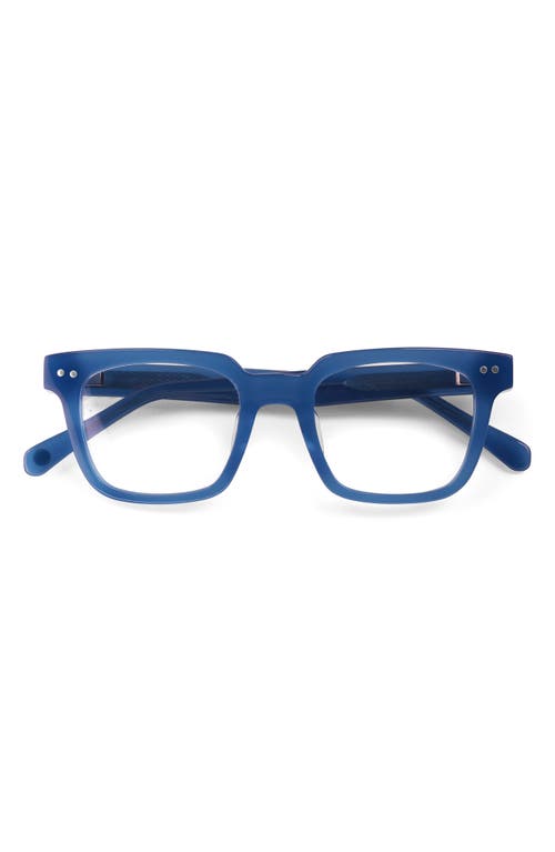 Eyebobs In Cahoots 47mm Blue Light Blocking Square Reading Glasses In Blue
