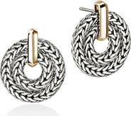 John Hardy Icon Mixed Metal Drop Earrings