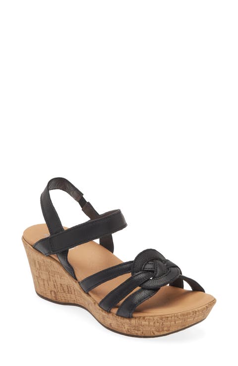 Tropical Platform Wedge Sandal (Women)