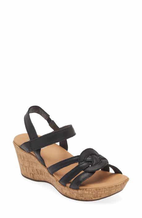 Tropical Platform Wedge Sandal