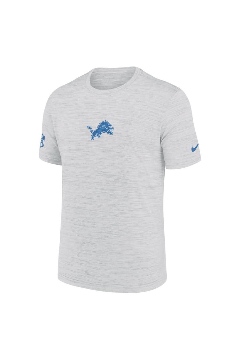 Men's Nike Ash Detroit Lions Sideline Velocity Performance T-Shirt, Alternate, color, Ash