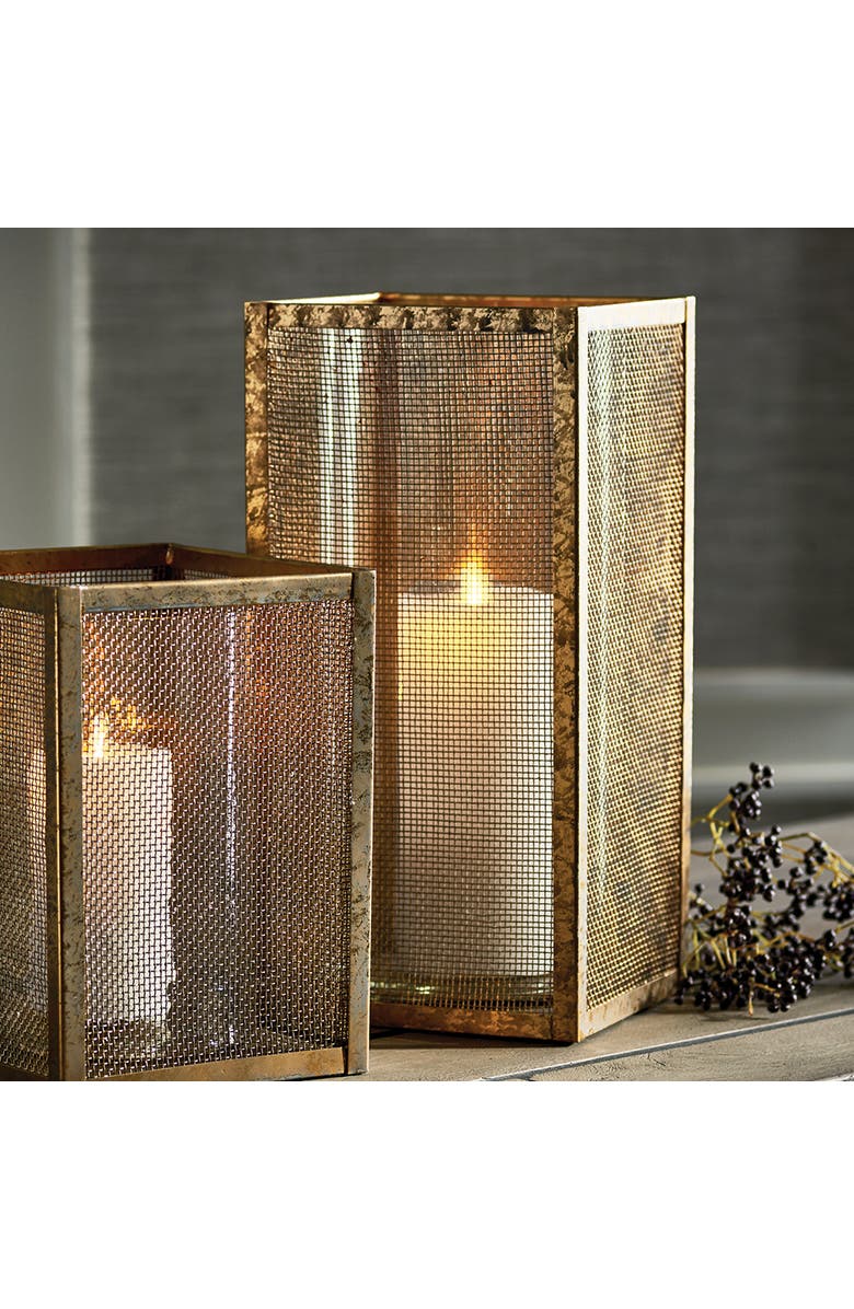 Napa Home & Garden Diego Hurricane 15", Alternate, color, Gold