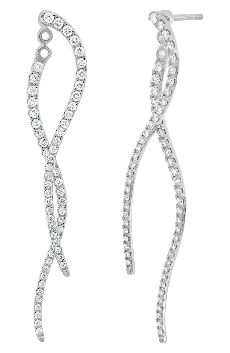Bony Levy Audrey Diamond Drop Earrings, Main, color, 18K White Gold