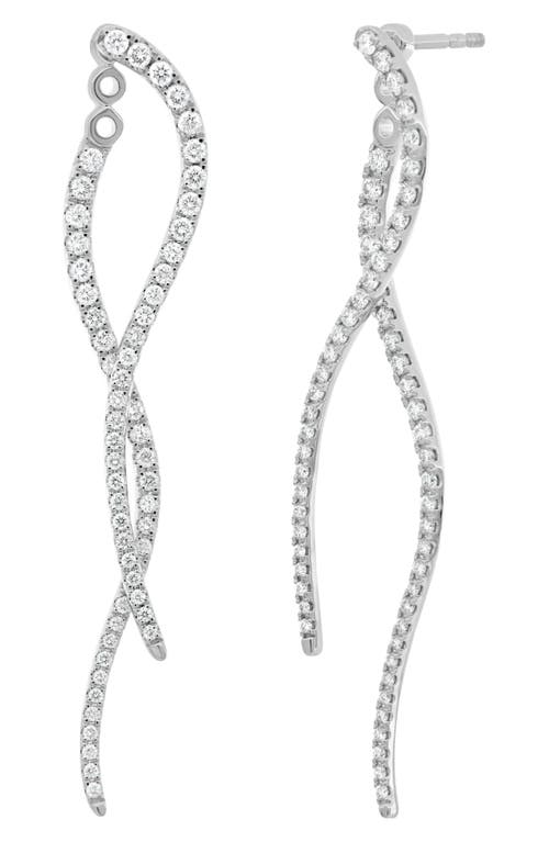 Bony Levy Audrey Diamond Drop Earrings In Metallic